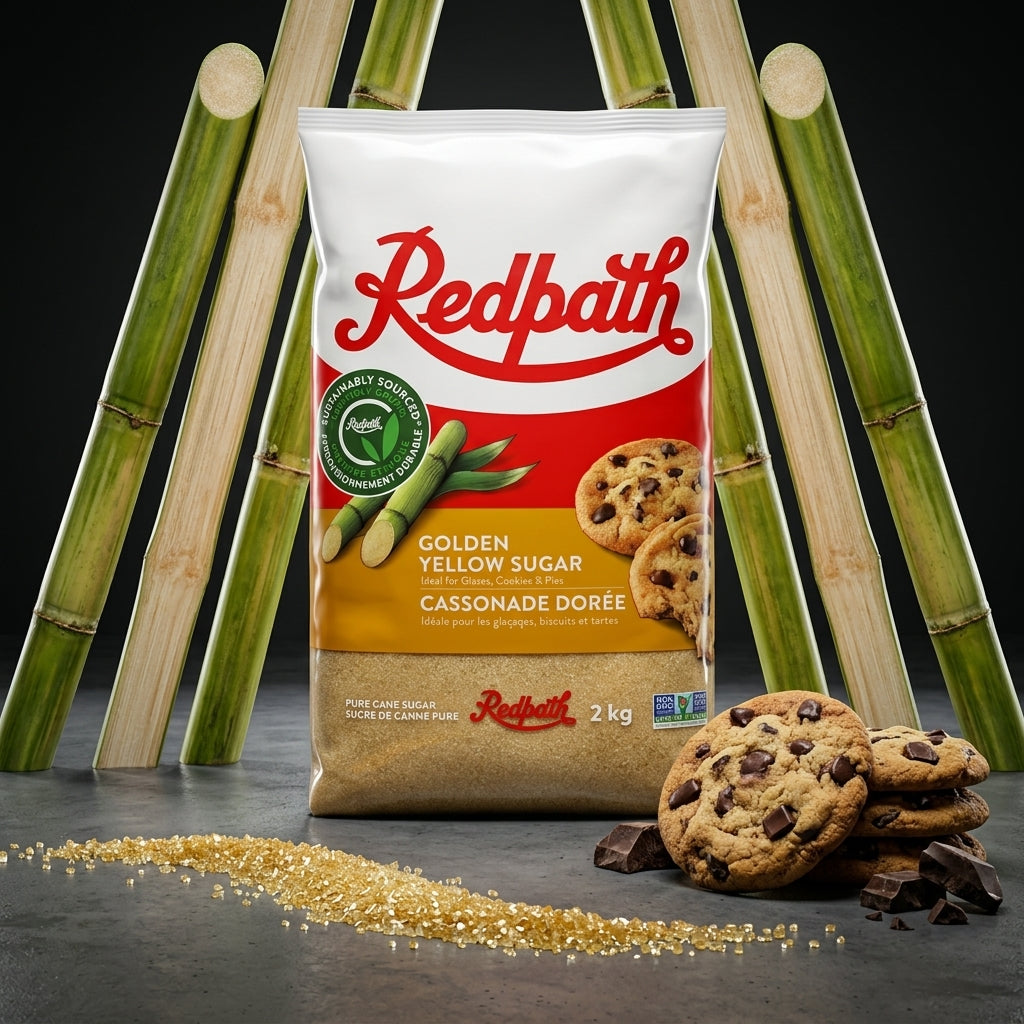 Redpath Cassonade dorée — mise en scène