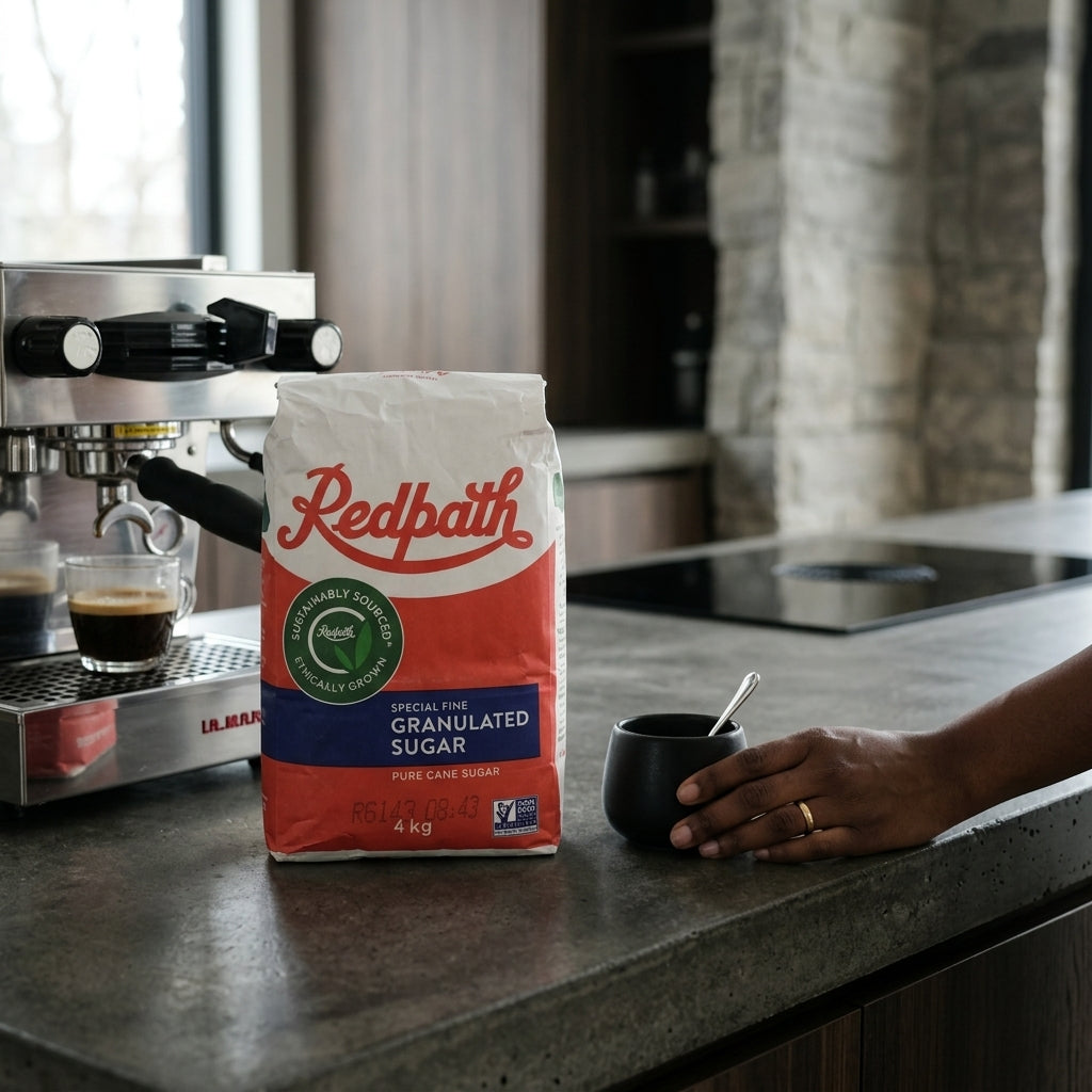 Redpath Sucre blanc — détail grains