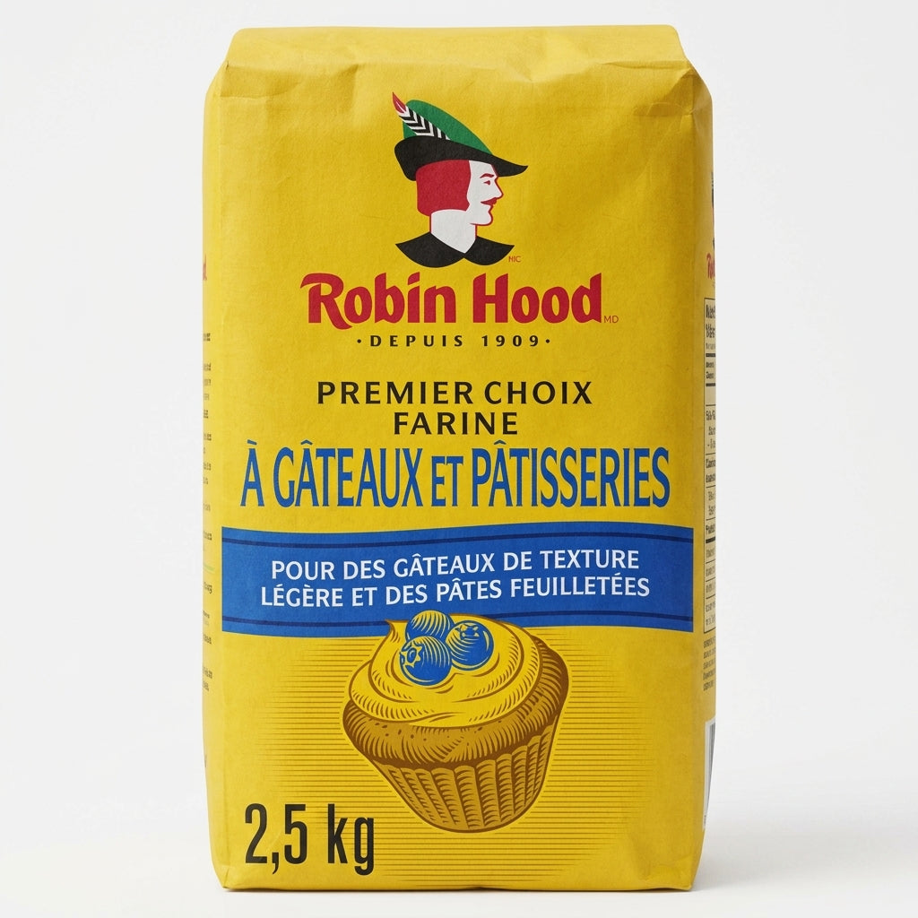Robin Hood Farine gâteaux 2,5 kg — packshot fond blanc