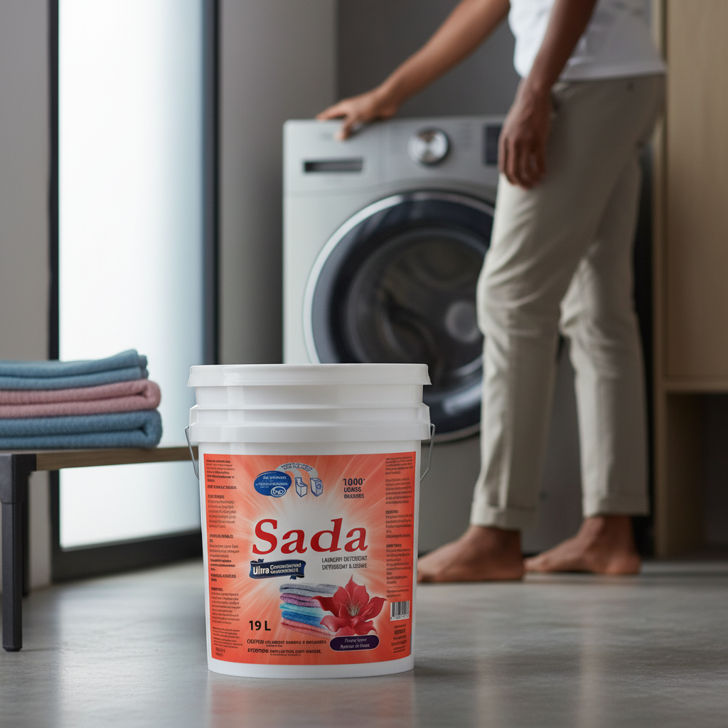 Détergent Liquide Sada — Parfum de Fleurs (19 L)