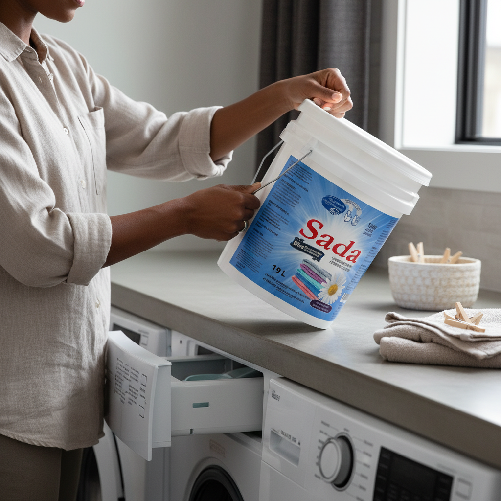 Détergent Liquide Sada — Parfum Camomille (19 L)