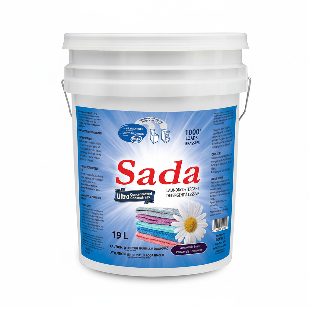 Détergent Liquide Sada — Parfum Camomille (19 L)