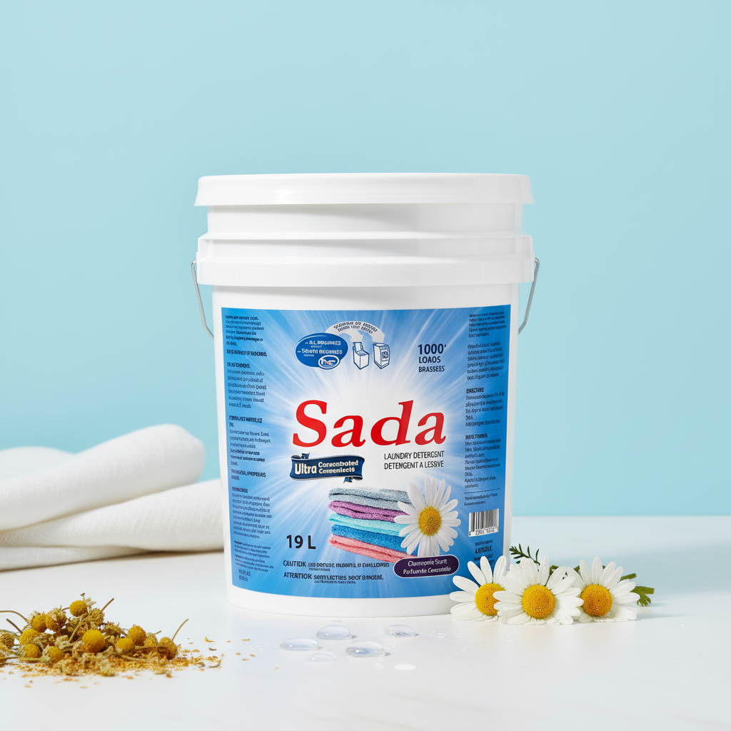 Détergent Liquide Sada — Parfum Camomille (19 L)