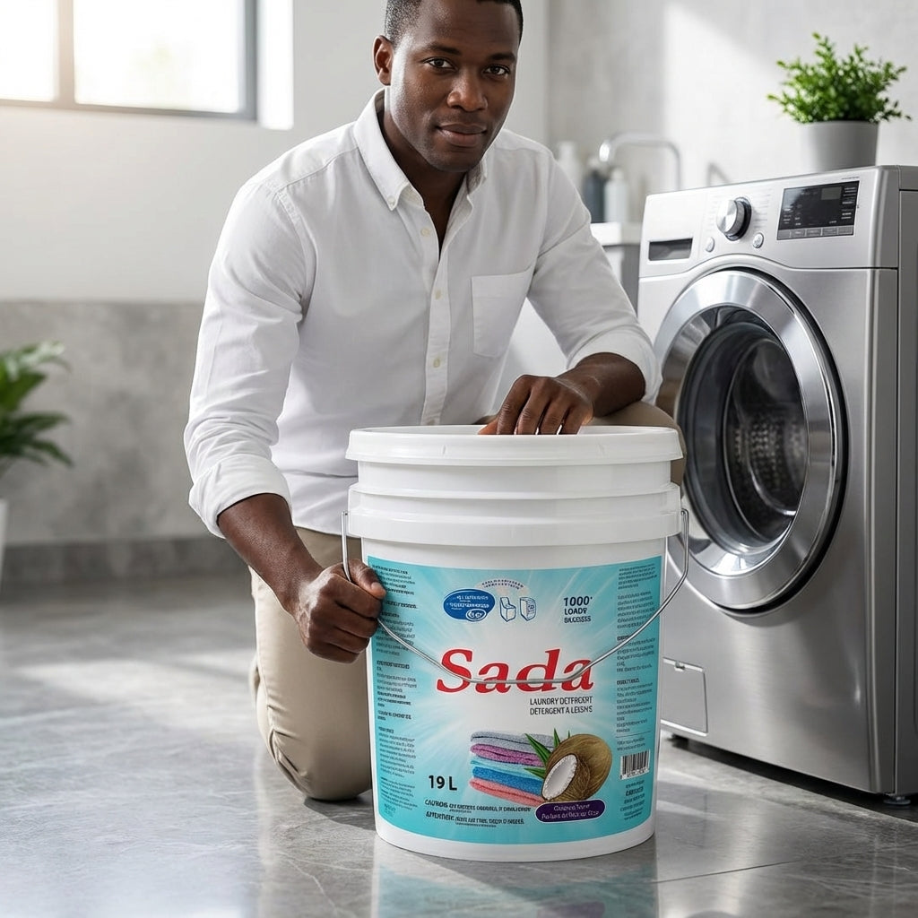 Détergent Liquide Sada — Parfum Noix de Coco (19 L)