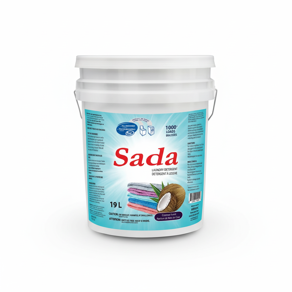 Détergent Liquide Sada — Parfum Noix de Coco (19 L)