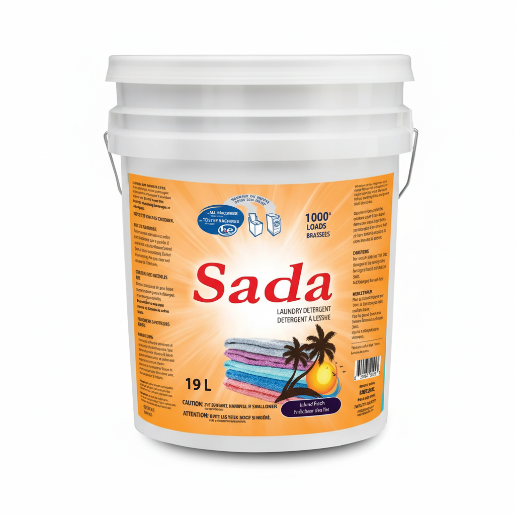 Détergent Liquide Sada — Parfum Fraîcheur des Îles (19 L)
