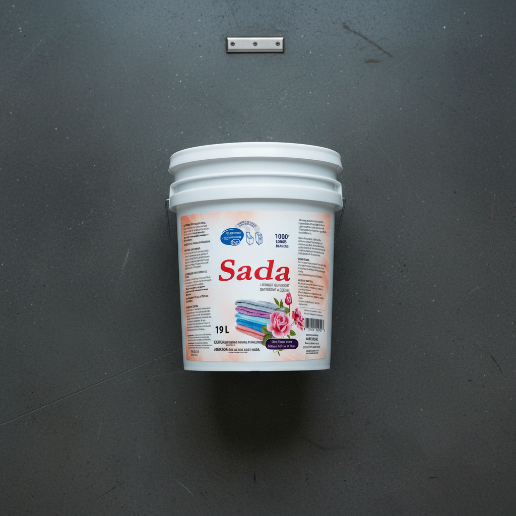 Détergent Liquide Sada — Parfum Fleur de Rose (19 L)