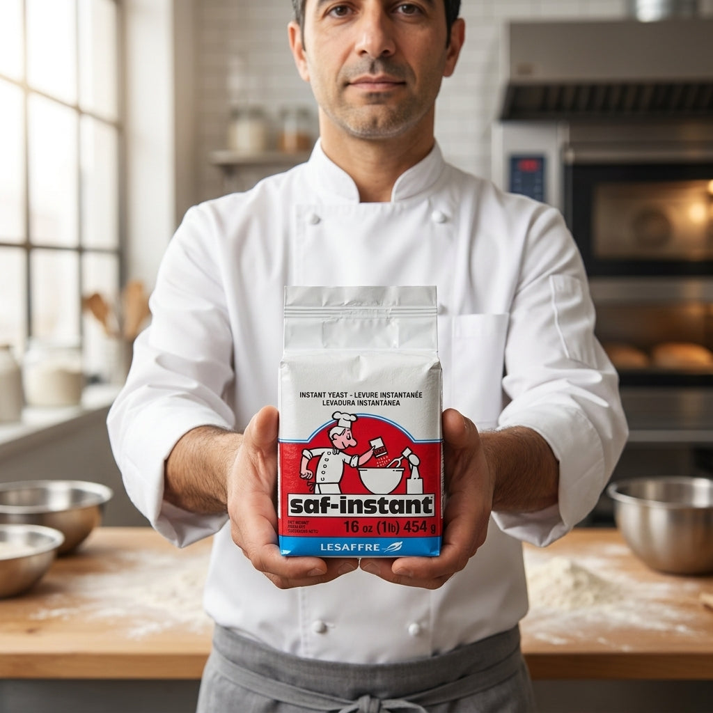 Saf-Instant Levure — femme en cuisine