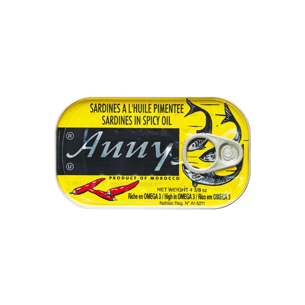 Sardines Anny — Riche en Oméga-3 (125 g)
