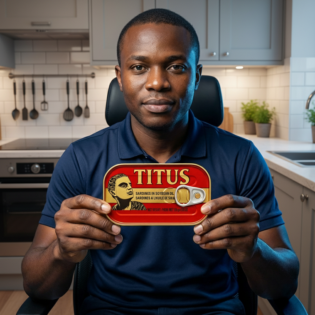 Sardines Titus — Sardines à l'Huile de Soja (125 g)