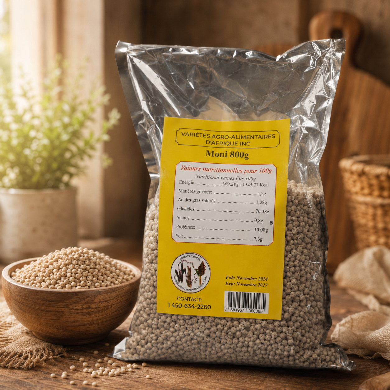 Variétés Agro — Moni